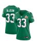 Cooper DeJean 33 Philadelphia Eagles Women’s Super Bowl LIX 2nd Alternate Game Jersey – Kelly Green