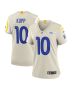 Cooper Kupp 10 Los Angeles Rams Women Game Jersey – Bone