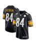 Cordarrelle Patterson 84 Pittsburgh Steelers Game Men Jersey – Black