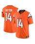 Courtland Sutton 14 Denver Broncos Vapor F.U.S.E. Limited Men Jersey – Orange