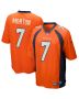 Craig Morton 7 Denver Broncos Men Game Retired Jersey – Orange