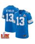 Craig Reynolds #13 Detroit Lions Super Bowl LIX Jersey – Men’s – Blue