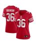 Curtis Robinson 36 San Francisco 49ers Women’s Game Jersey – Scarlet