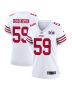 Curtis Robinson 59 San Francisco 49ers Super Bowl LVIII Patch Game Women Jersey – White