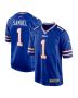 Curtis Samuel 1 Buffalo Bills Game Men Jersey – Royal