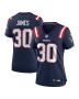 D.J. James 30 New England Patriots Women’s Team Game Jersey – Navy