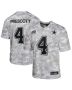 Dak Prescott 4 Dallas Cowboys 2024 Salute to Service Game YOUTH Jersey – Arctic Camo
