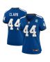 Dallas Clark 44 Indianapolis Colts Women’s Indiana Nights Alternate Game Jersey – Royal
