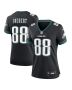 Dallas Goedert 88 Philadelphia Eagles Alternate Game Women Jersey – Black