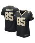 Dallin Holker 85 New Orleans Saints Women’s Game Jersey – Black