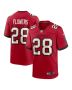 Dallis Flowers 28 Tampa Bay Buccaneers Game Men Jersey – Red