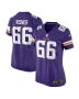 Dalton Risner 66 Minnesota Vikings Women’s Game Jersey – Purple