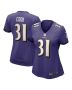 Dalvin Cook 31 Baltimore Ravens Women Game Jersey – Purple