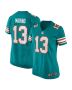 Dan Marino 13 Miami Dolphins Women Retired Jersey – Aqua