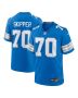 Dan Skipper 70 Detroit Lions Team Game Men Jersey – Blue