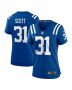 Daniel Scott 31 Indianapolis Colts Women’s Game Jersey – Royal