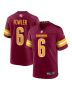 Dante Fowler Jr. 6 Washington Commanders Game Men Jersey – Burgundy