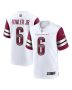 Dante Fowler Jr. 6 Washington Commanders Game Men Jersey – White