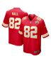 Dante Hall 82 Kansas City Chiefs Retired Player Game Men Jersey – Red