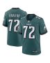 Darian Kinnard 72 Philadelphia Eagles Team Game Men Jersey – Midnight Green