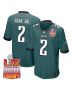 Darius Slay Jr. 2 Philadelphia Eagles Super Bowl LIX Champions Patch Game Men Jersey – Midnight Green