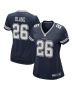 DaRon Bland 26 Dallas Cowboys Women Game Jersey – Navy