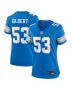 DaRon Gilbert 53 Detroit Lions Women’s Game Jersey – Blue