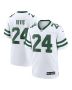 Darrelle Revis 24 New York Jets Game Jersey Retired Player – Men White