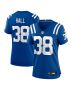 Darren Hall 38 Indianapolis Colts Women’s Game Jersey – Royal