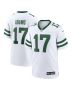 Davante Adams 17 New York Jets Alternate Game Jersey – White, Men