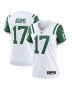 Davante Adams 17 New York Jets Women’s White Classic Alternate Game Jersey