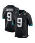 David Garrard 9 Jacksonville Jaguars Men Game Retired Jersey – Black