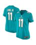 David Long Jr. 11 Miami Dolphins Women’s Game Jersey – Aqua