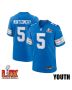 David Montgomery #5 Detroit Lions Super Bowl LIX YOUTH Jersey – Blue