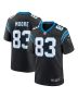 David Moore 83 Carolina Panthers Game Men Jersey – Black
