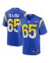 David Olajiga 65 Los Angeles Rams Game Men Jersey – Royal