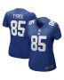 David Tyree 85 New York Giants Women Game Retired Jersey – Royal