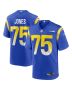 Deacon Jones 75 Los Angeles Rams Men Game Retired Jersey – Royal