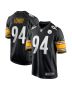 Dean Lowry 94 Pittsburgh Steelers Game Men Jersey – Black