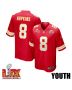 DeAndre Hopkins #8 Kansas City Chiefs Super Bowl LIX YOUTH Jersey – Red