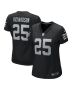 Decamerion Richardson 25 Las Vegas Raiders Women’s Team Game Jersey – Black
