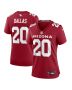 DeeJay Dallas 20 Arizona Cardinals Women’s Game Jersey – Cardinal