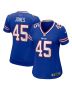 Deion Jones 45 Buffalo Bills Women’s Game Jersey – Royal