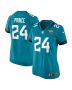 De??ntre Prince 24 Jacksonville Jaguars Women’s Game Jersey – Teal