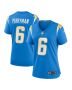 Denzel Perryman 6 Los Angeles Chargers Women’s Game Jersey – Powder Blue