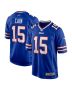 Deon Cain 15 Buffalo Bills Game Men Jersey – Royal