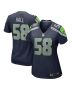 Derick Hall 58 Seattle Seahawks Women Game Jersey – College Navy