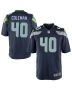 Derrick Coleman 40 Seattle Seahawks YOUTH Team Color Game Jersey – College Navy