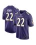 Derrick Henry 22 Baltimore Ravens Game Men Jersey – Purple