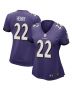 Derrick Henry 22 Baltimore Ravens Game Women Jersey – Purple